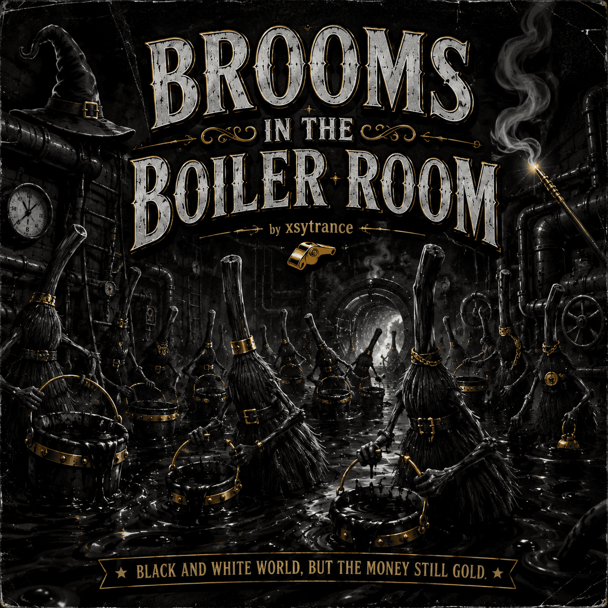 Brooms In The Boiler Room